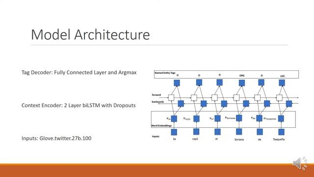 Named Entity Recognition using bi-LSTM Architecture смотреть онлайн