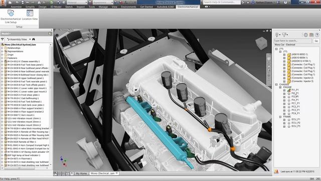 Inventor 2016 whats new Electromechanical with AutoCAD Electrical смотреть онлайн