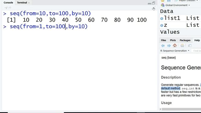R Programming Tutorial #23: Working with Sequence смотреть онлайн