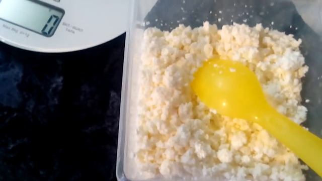 Домашний творог из закваски. Сметана из сливок. смотреть онлайн