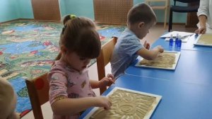 Занятие по песочной терапии