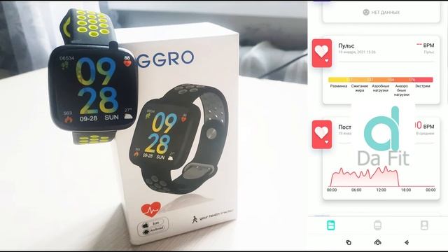 БЮДЖЕТНЫЕ УМНЫЕ ЧАСЫ Diggro F15 для iPhone и Android смотреть онлайн