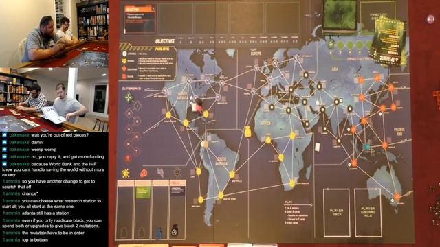 Pandemic Legacy Season 1 - Episode 1 Twitch Playthrough смотреть онлайн