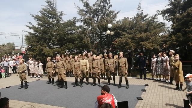 Майкоп, Ретро поезд ПОБЕДА,, (2), 28. 04.2022 смотреть онлайн