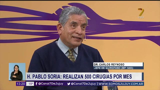 Entrevista al Dr Carlos Reynoso Jefe de Quirofano 1° Edición смотреть онлайн