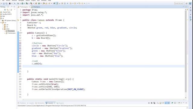 How to draw in Java Tutorial смотреть онлайн