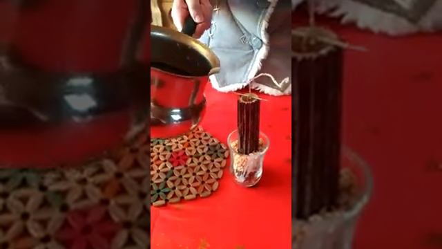 Мастер-класс "Литье восковой свечи" смотреть онлайн