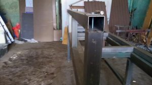 Самодельный ЛИСТОГИБ из профтрубы. Часть 1 - КАРКАС