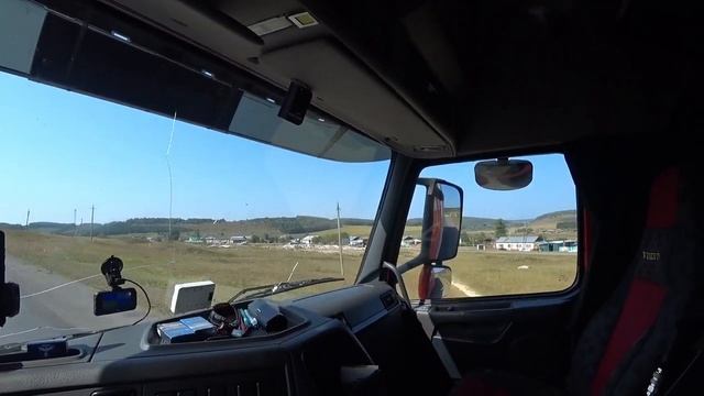 VOLVO FH коробка I-Shift продолжает жить своей жизнью))) смотреть онлайн