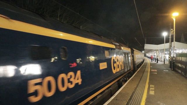 Class 50s on The Christmas White Rose Express December 2021 смотреть онлайн