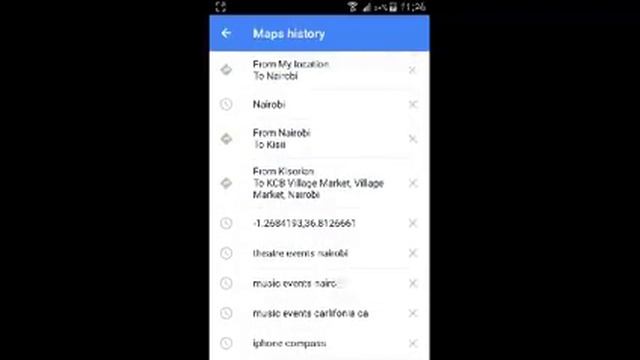 How To Delete/Clear Google Maps History on Android смотреть онлайн
