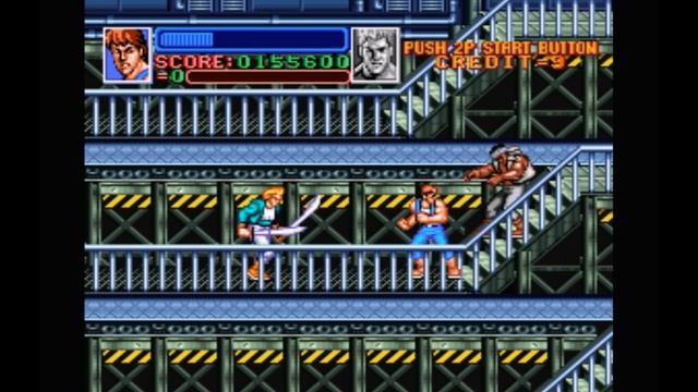 Super Nintendo (Snes) 16-bit Return of (Super) Double Dragon Mission 2 An airport (Аэропорт)