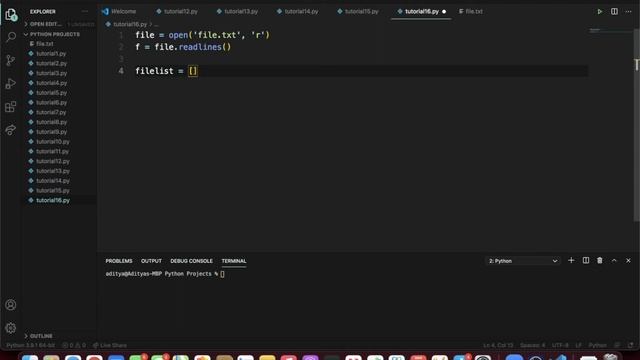 Reading a Text File | Python Programming Tutorial #16 смотреть онлайн
