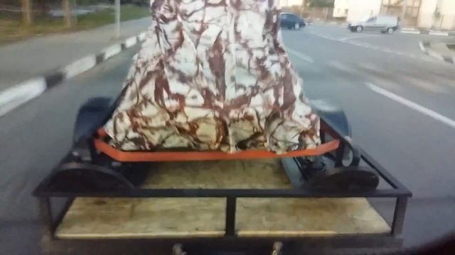 Самодельный прицеп для снегохода 2 смотреть онлайн