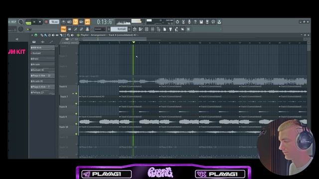 Как сделать БИТ в стиле СКРИПТОНИТА и OPT, TSB | Как сделать клубный бит в 2023 смотреть онлайн