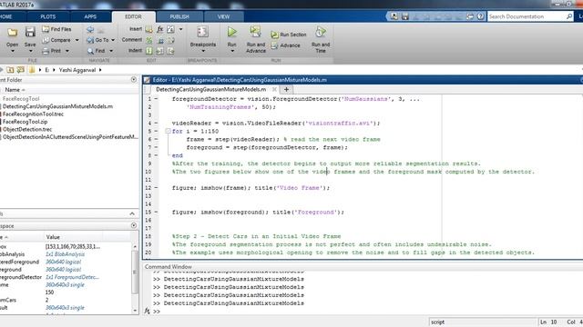 How to implement Car Detection Using Gaussian Mixture Models in MATLAB| Step-by-step Guidance| смотреть онлайн