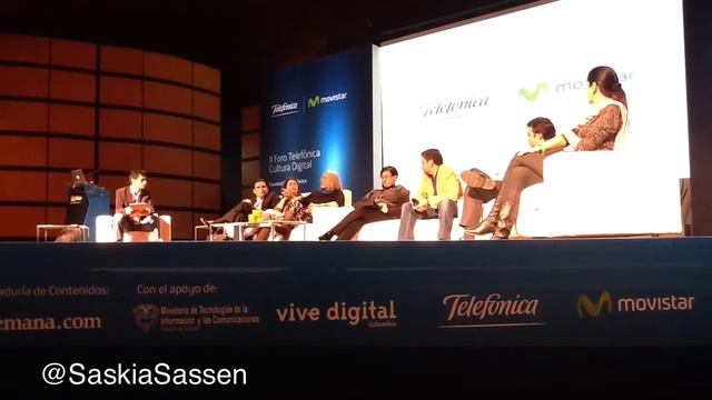 Saskia Sassen habla sobre derechos de autor en Bogotá смотреть онлайн