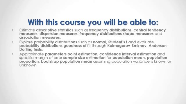 Python Course. Business Statistics смотреть онлайн