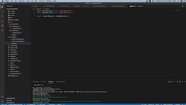 React-Native Navigation 6 смотреть онлайн