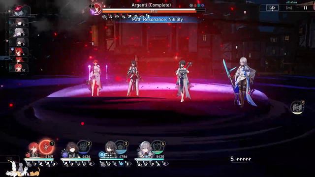 Himeko Dominates Argenti. Conundrum 12. Gold and Gears. Difficulty 5. Full Build. Honkai Star Rail смотреть онлайн