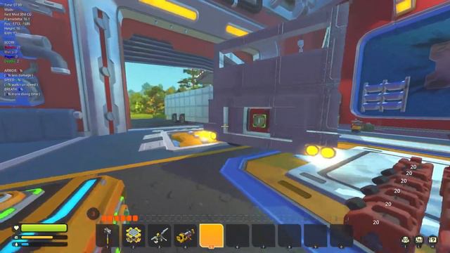 игра SCRAP MECHANIC с модом фант 2