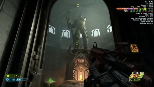 RX 560 Doom Eternal FPS Test