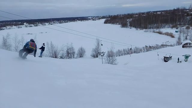 Укладки на сноуборде. Snowboard Carving