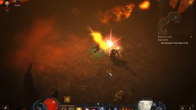 Diablo III RoS Crusader T1 Part 21 Azmodan and Act 3 end смотреть онлайн