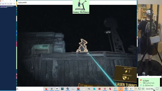 Fallout 4 VR Horror Mods on Omnidirectional Treadmill on PC смотреть онлайн
