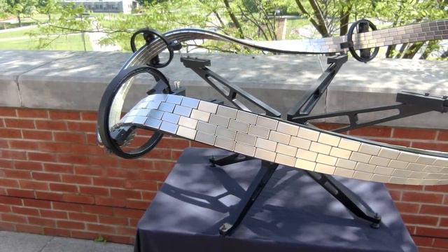 Superconducting Quantum Levitation On A 3π Möbius Strip