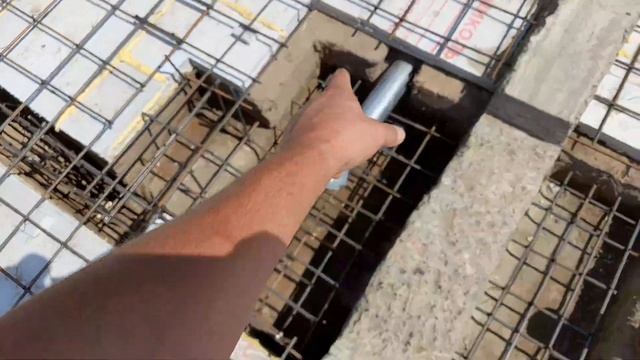 стяжка пола в бане Армирование и тёплый пол смотреть онлайн