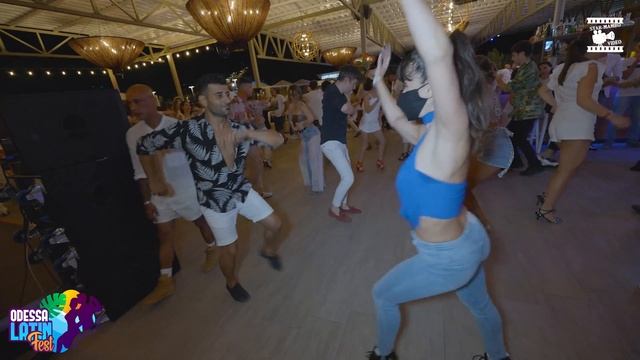 Mesut Kaya & Anita Santos Rubin - social dancing @ Odessa Latin Festival 21 смотреть онлайн