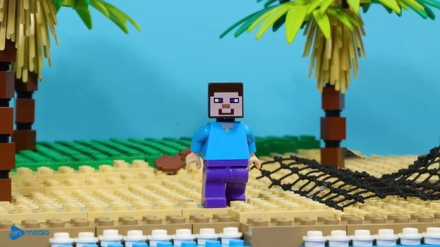Best Of Brickmine | 1000+ Days in Lego Minecraft - Stop Motion Animation смотреть онлайн