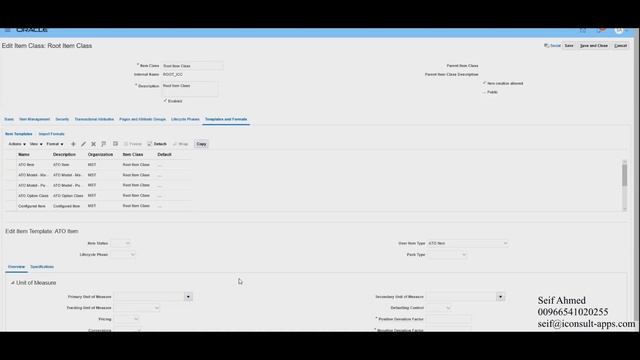 Oracle Fusion inventory - Arabic - Manage Life Cycle phases - item class смотреть онлайн