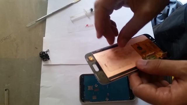 Замена дисплейного модуля на Samsung Galaxy j1 (SM-j120F/DS) смотреть онлайн