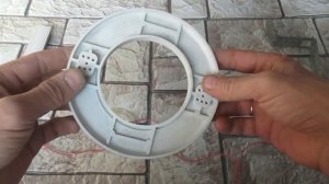 Как закрепить,установить закладную под светильник или площадку под люстру для натяжного потолка.