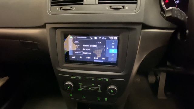 SKODA Yeti Wireless CarPlay Upgrade With KENWOODs DMX7722DABS #skoda #caraudio #carstereo