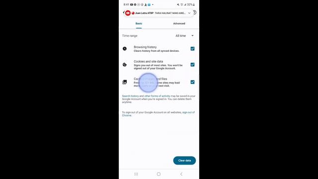 PAANO MAG CLEAR NG COOKIES AT CACHE SA ANDROID PHONE смотреть онлайн
