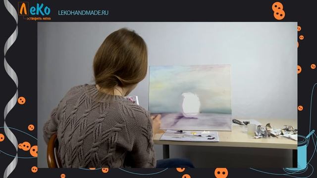 Мастер класс/ Живопись/Холст и масляные краски /Натюрморт/ Часть 1 смотреть онлайн