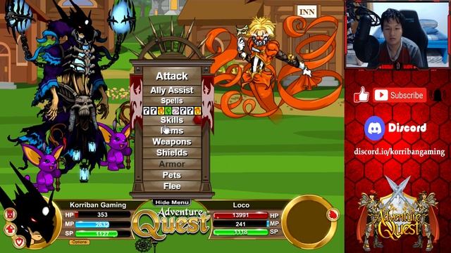 AQ | Adventure Quest | Battleon | Beating the Unbeatable Level 200 Loco in 2022! смотреть онлайн