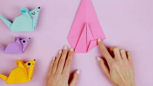ОРИГАМИ МЫШКА ИЗ БУМАГИ | ORIGAMI MOUSE