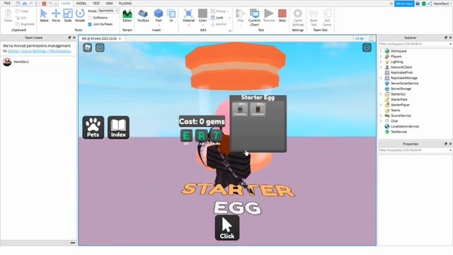 ?Roblox Studio 2021? | Pet System [v.1] смотреть онлайн