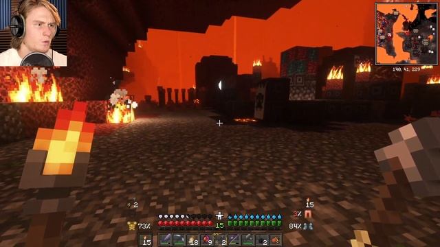 MEDIEVAL MINECRAFT Ep 3 (1.18)| Exploring The Nether! (Better Nether)