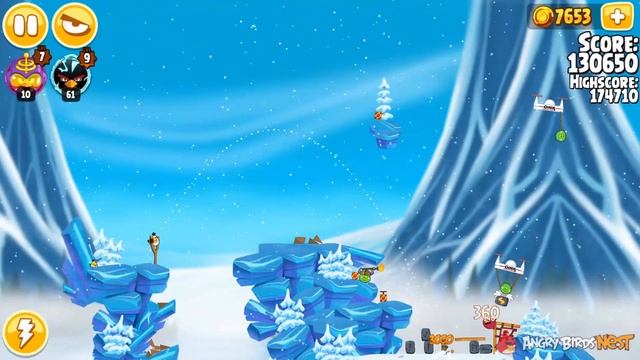 Angry Birds Seasons Ragnahog Level 1-18 Walkthrough 3 Star смотреть онлайн