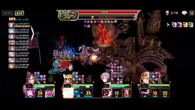 【 King’s Raid 】WB1 • Theo / テオ • 17.1T [Post-Buff] • Mountain Fortress World Boss 1 смотреть онлайн