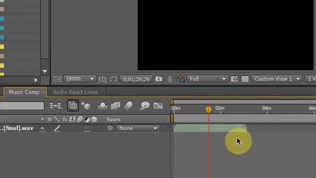 Modern Audio React Template | After Effects [free] смотреть онлайн