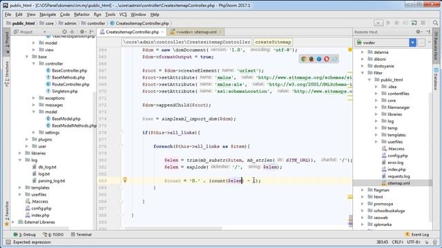 Интернет магазин с нуля на php Выпуск №66 парсер сайтов построение карты сайта смотреть онлайн