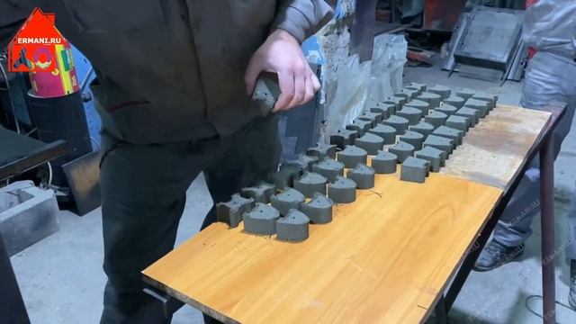 Пресс для бетонных фиксаторов арматуры. hiper-80AT. Press for concrete clamps (fittings, armature). смотреть онлайн