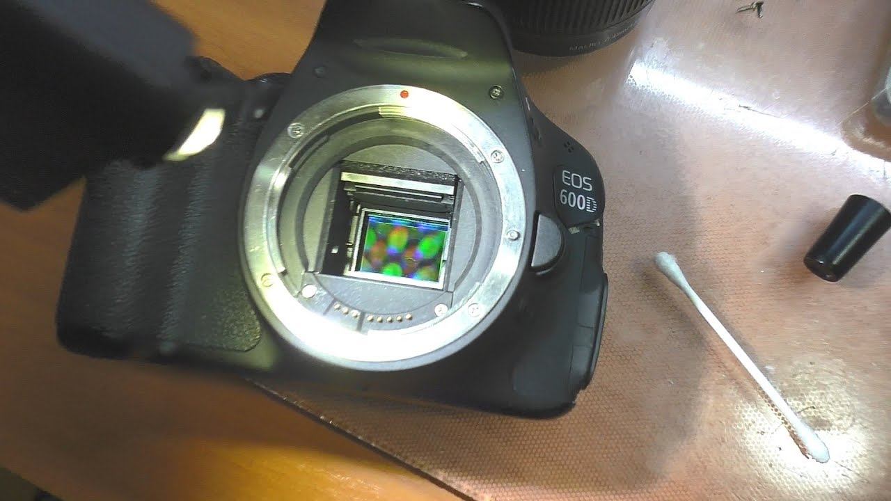 РЕМОНТ ДЛЯ ПОДПИСЧИКА: Зеркалка Canon 600D / Снимки внизу чёрные